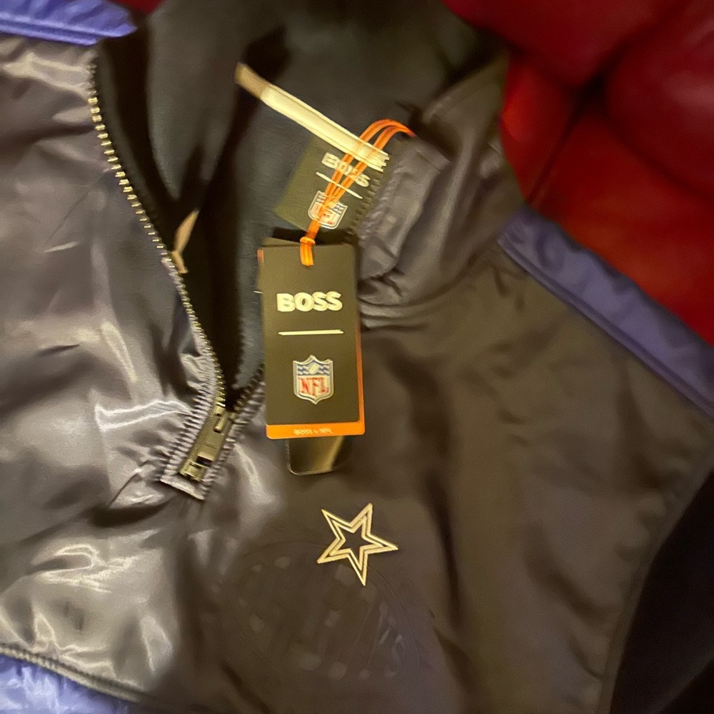 BOSS NFL Black Jacket